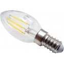Bec Led Filament E14 4W C35 Alb Natural - 2