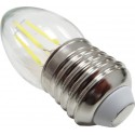 Bec Led Filament E27 4W C35 Alb Rece - 2