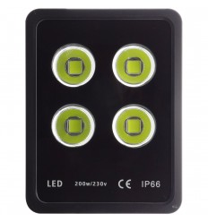 Proiector Led 200W 4X50W Alb Rece - 1