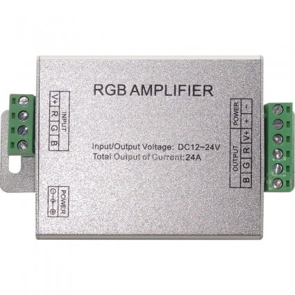 Amplificator 24A 288W Pentru Banda Led Rgb 12V