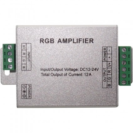 Amplificator 12A 144W Pentru Banda Led RGB 12V Dl66520s