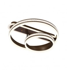 Lustra Led 150W 2 Cercuri cu Telecomanda - 1