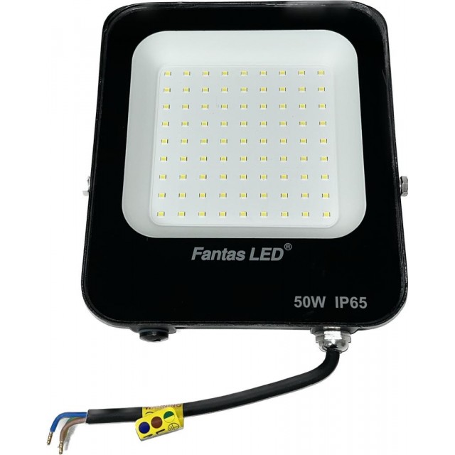 Outflow direction rhyme PROIECTOR LED 50W FANTAS SMD ULTRA SLIM IP65 ALB RECE