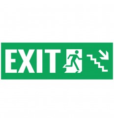 Autocolant Trepte/Scari Coborare Dreapta Pentru Lampa 30xSmd 1