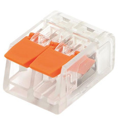 Cleme Terminale Rapide 2 Poli 0,20-4Mm 32A 400V Orange 1