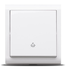 Intrerupator Iluminat Scara PT Alb 1