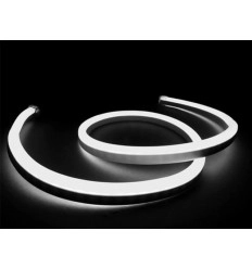 Tub Led Neon Flex 4.8W/m Alb Rece Ip65 220V