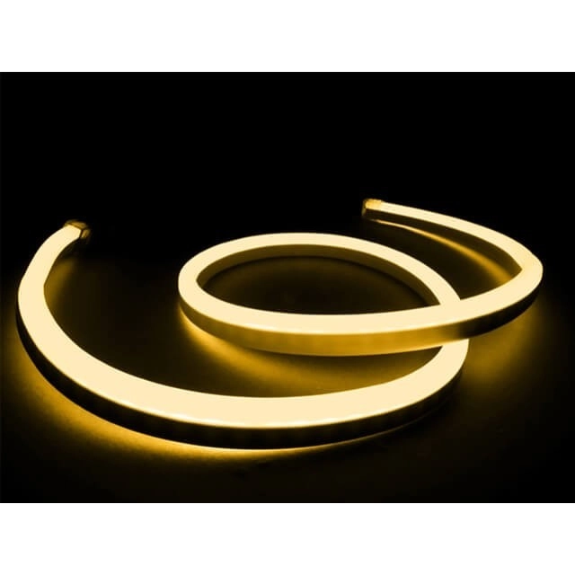 Tub Led Neon Flex 4.8W/m Alb Cald Ip65 220V - 1
