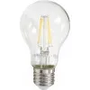 Bec Led Filament E27 6W A60 Alb Cald  1
