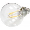 Bec Led Filament E27 6W A60 Alb Cald  3