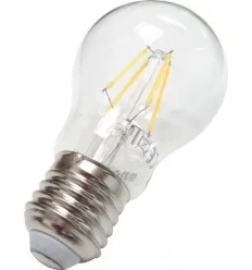 Bec Led Filament E27 4W A60 Alb Cald