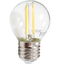 Bec Led Filament E27 4W G45 Alb Cald