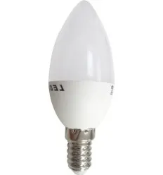 Bec Led E14 4W Lumanare Mat Alb Cald