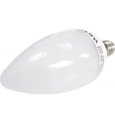 Bec Led E14 4W Lumanare Mat Alb Cald