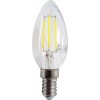 Bec Led Filament E14 4W C35 Alb Rece  1