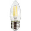 Bec Led Filament E27 4W C35 Alb Natural  1