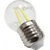 Bec Led Filament E27 4W G45 Alb Rece  2
