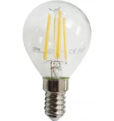Bec Led Filament E14 4W G45 Alb Cald