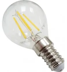 Bec Led Filament E14 4W G45 Alb Cald
