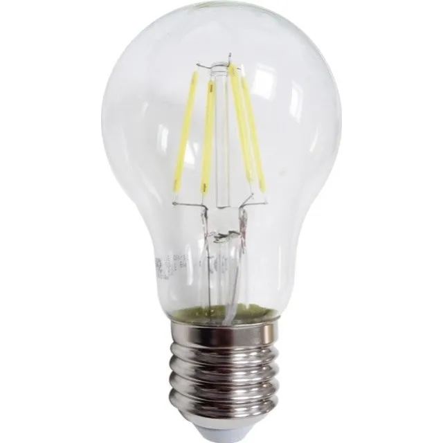 Bec Led Filament E27 6W A60 Alb Rece - 1