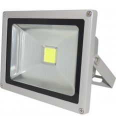 Proiector Led 20W Alb Rece Eco Ip65