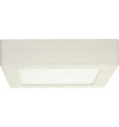 Aplica Led 12W Patrata Alb Rece