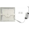 Aplica Led 12W Patrata Alb Rece - 5