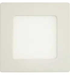Aplica Led 6W Patrata Alb Rece