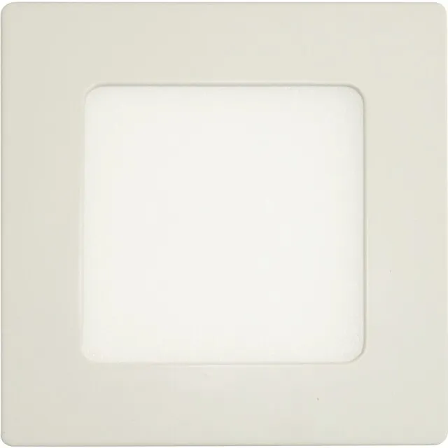 Aplica Led 6W Patrata Alb Rece - 1