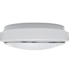 Plafoniera Led 12W Rotunda Cu Rama Alba