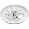 Plafoniera Led 12W Rotunda Cu Rama Gri - 5