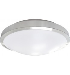 Plafoniera Led 16W Rotunda Cu Rama Gri