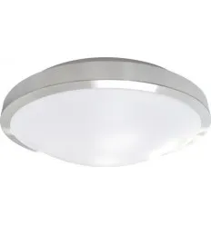 Plafoniera Led 16W Rotunda Cu Rama Gri