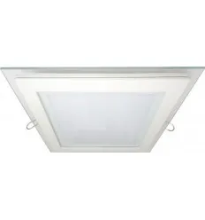 Spot Led 16W Patrat Cu Rama De Sticla