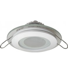 Spot Led 6W Rotund Cu Rama De Sticla