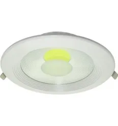 Spot Cob Led 30W Downlight Rotund Alb Rece