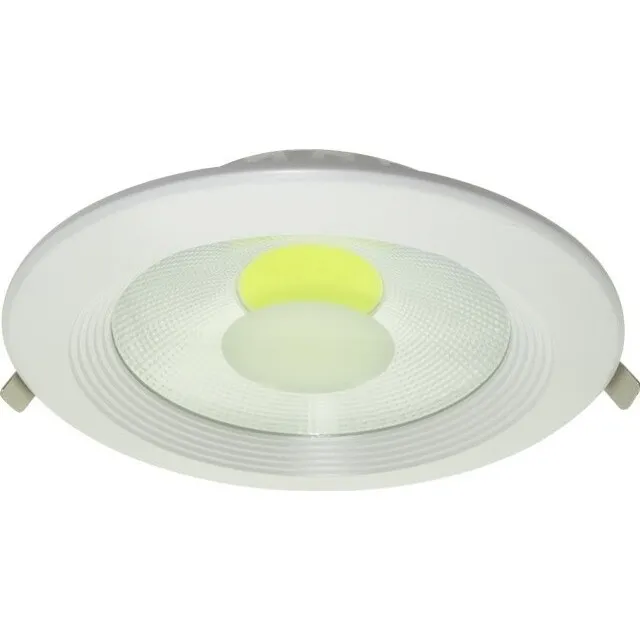 Spot Cob Led 30W Downlight Rotund Alb Rece - 1