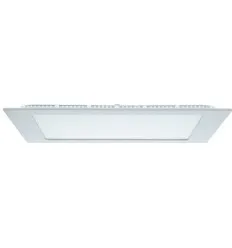 Spot Led 24W Patrat Slim Mat Alb Rece