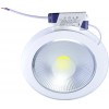 Spot Cob Led 15W Rotund Alb Rece Cu Geam - 2
