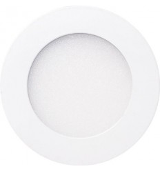 Spot Led 12W Rotund Slim Mat Alb Cald