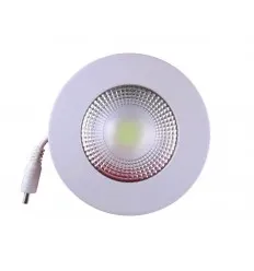 Spot Led 5W Rotund Transparent Alb Rece