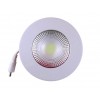 Spot Led 5W Rotund Transparent Alb Rece - 1