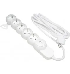 Prelungitor 5 Prize Schuko + 3 Metri 3X1.5Mm + Intrerupator