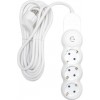 Prelungitor 3 Prize Schuko + 5 Metri 3X1.5Mm + Intrerupator - 1