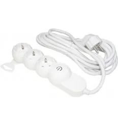 Prelungitor 3 Prize Schuko + 5 Metri 3X1.5Mm + Intrerupator