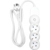 Prelungitor 3 Prize Schuko + 1.5 Metri 3X1.5Mm + Intrerupator - 1
