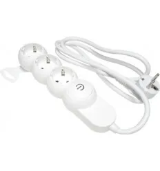 Prelungitor 3 Prize Schuko + 1.5 Metri 3X1.5Mm + Intrerupator