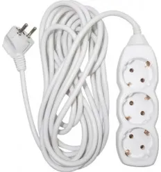 Prelungitor 3 Prize Schuko + 5 Metri 3X1Mm