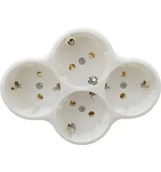 Adaptor Stea Cu 4 Prize Cu Impamantare