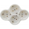 Adaptor Stea Cu 4 Prize Cu Impamantare - 1